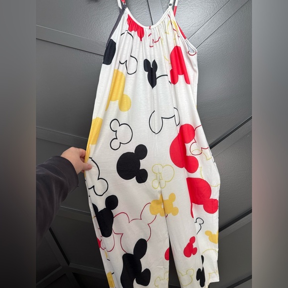🌀Women’s Mickey Mouse Jumpsuit with pockets- like new! - Picture 5 of 5
